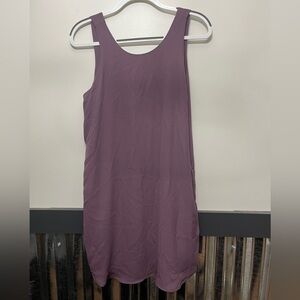 Women’s Plum Colored Lined Tank